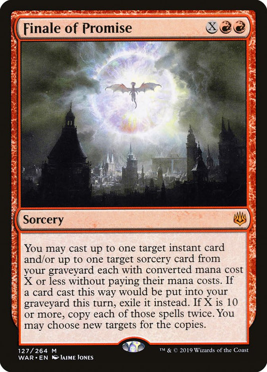 Finale of Promise - WAR 127