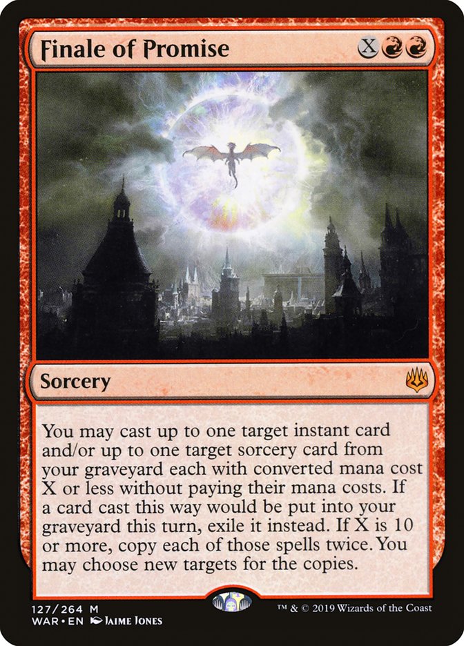 Finale of Promise - WAR 127