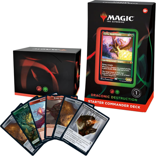 Magic: The Gathering - Starter Commander Deck: Draconic Destruction