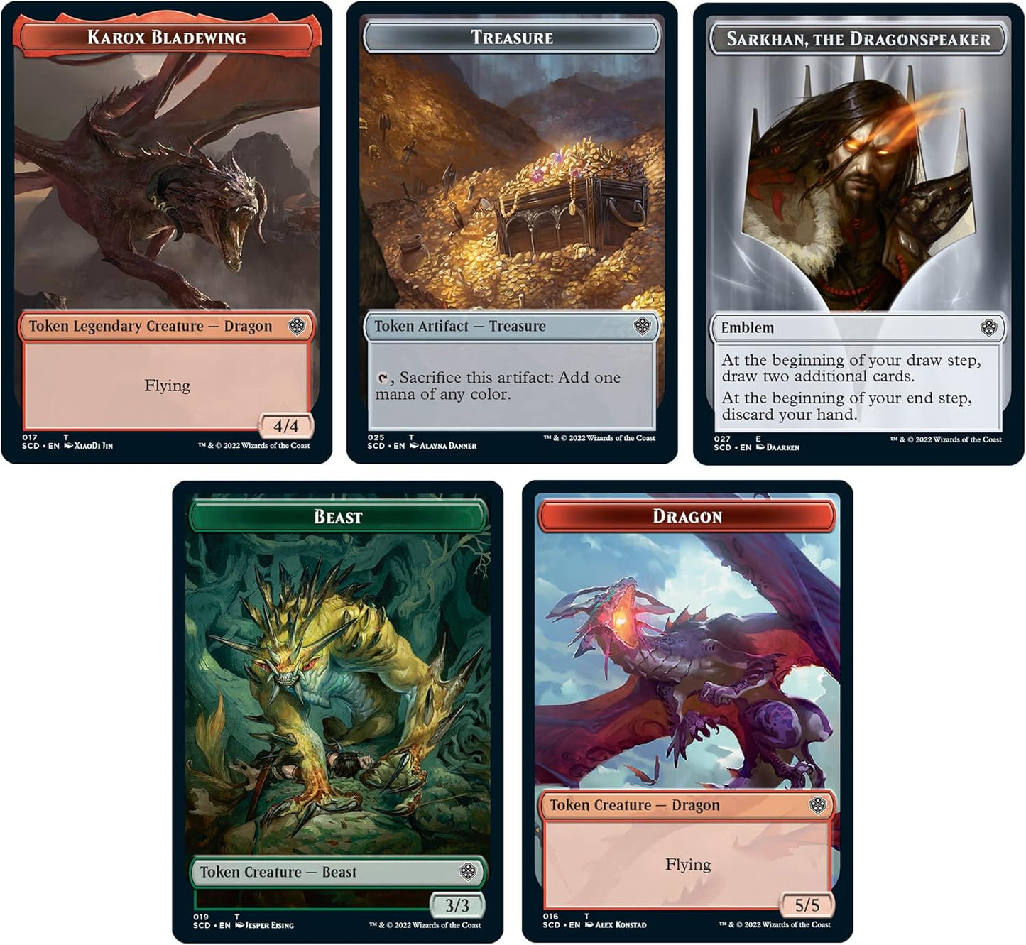 Magic: The Gathering - Starter Commander Deck: Draconic Destruction