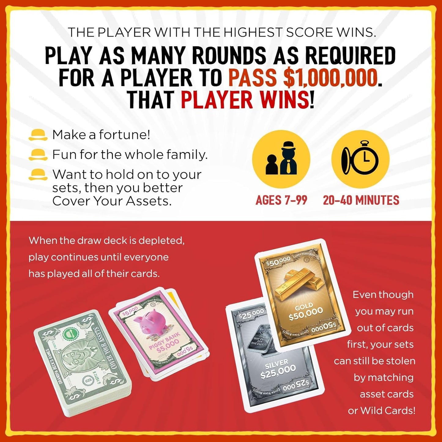 Cover Your Assets - Grandpa Beck's Games