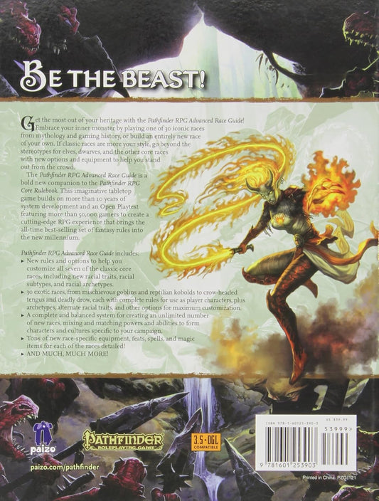 Pathfinder: Advanced Race Guide