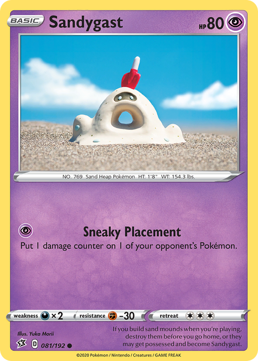 Sandygast - Rebel Clash 081/192