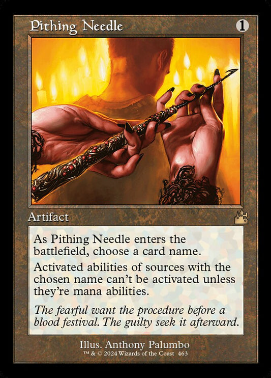 Pithing Needle - RVR 463
