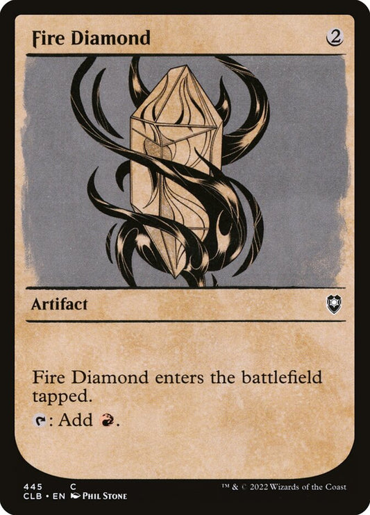Fire Diamond - CLB 445  (Foil)