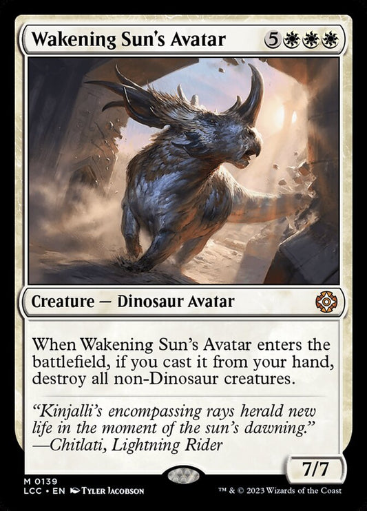 Wakening Sun's Avatar - LCC 139
