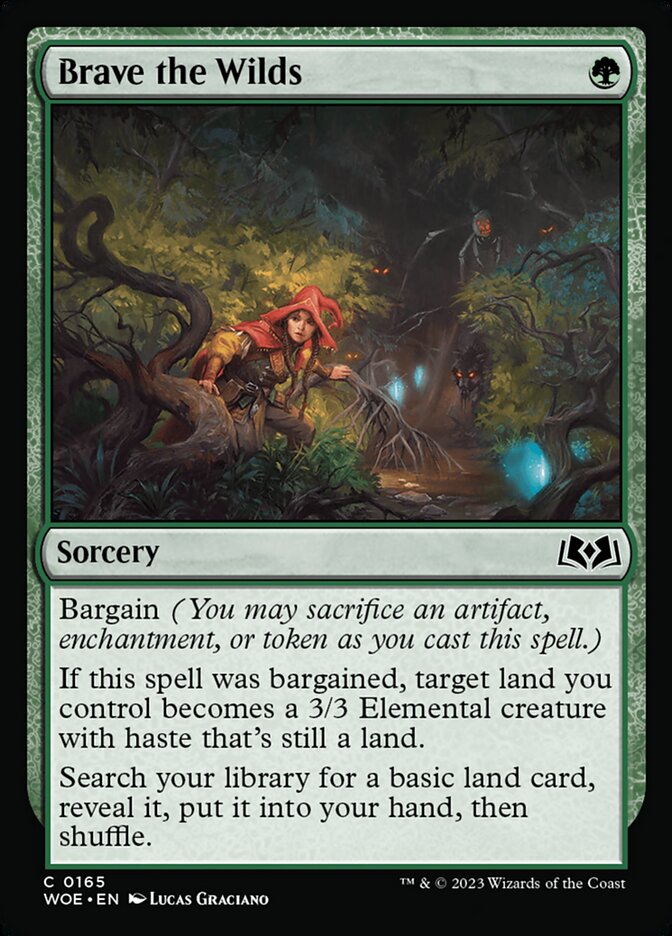 Brave the Wilds - Wilds of Eldraine 165 (Foil)