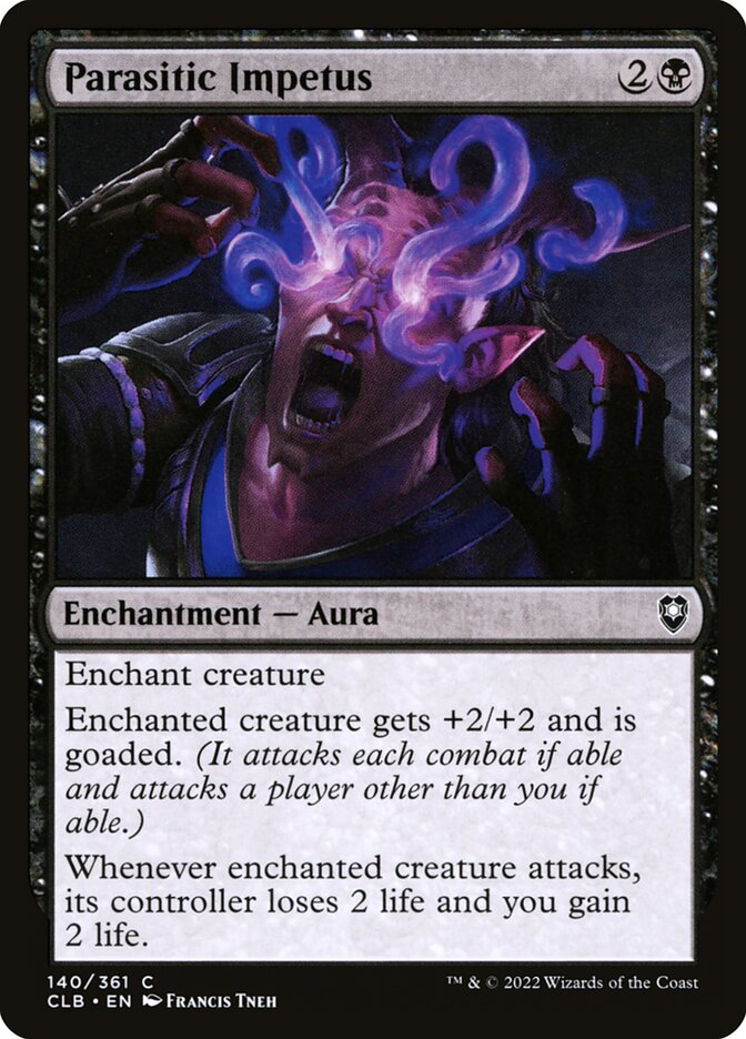 Parasitic Impetus - Commander Legends: Battle for Baldur's Gate 140 (Foil)