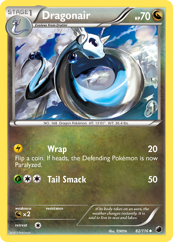 Dragonair - Plasma Freeze 82  (Foil) - Near Mint
