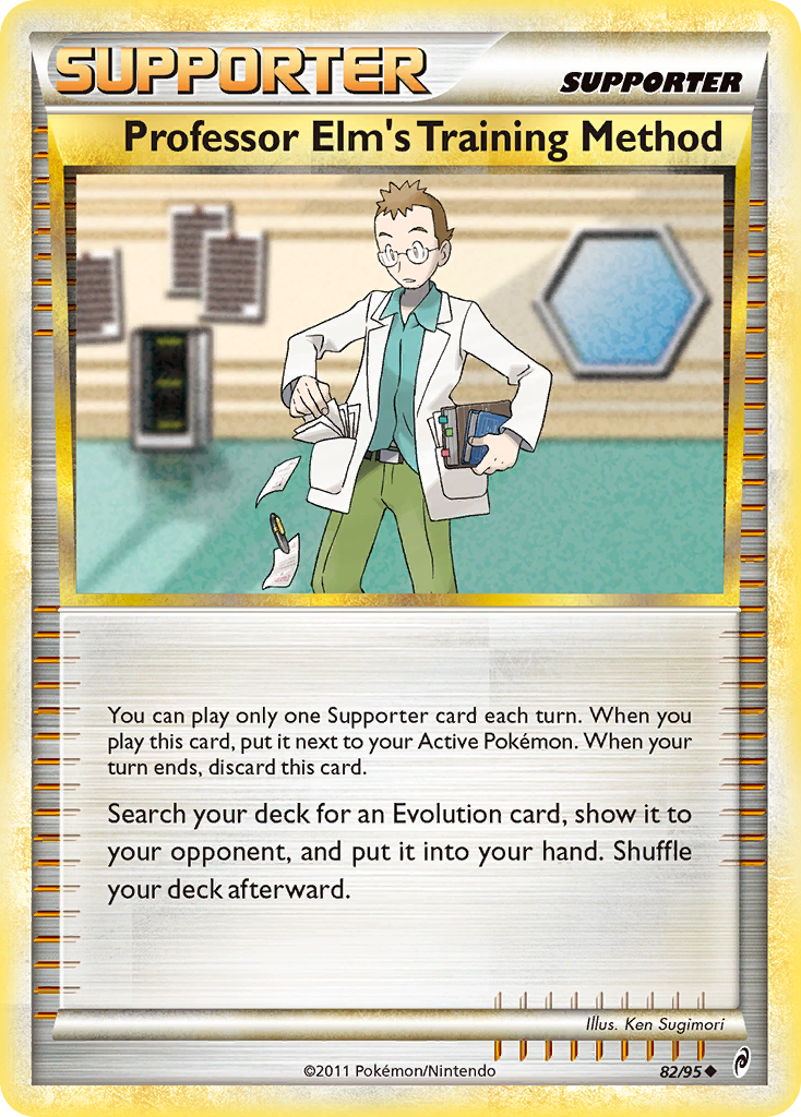 Professor Elm's Training Method - Call of Legends 82 - Near Mint