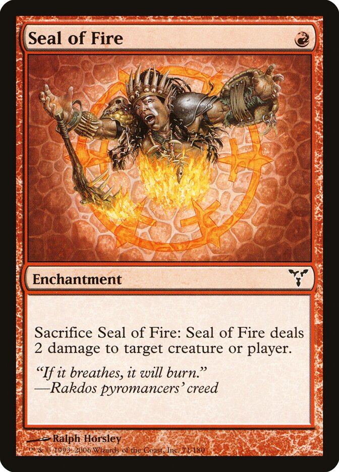 Seal of Fire - Dissension 71