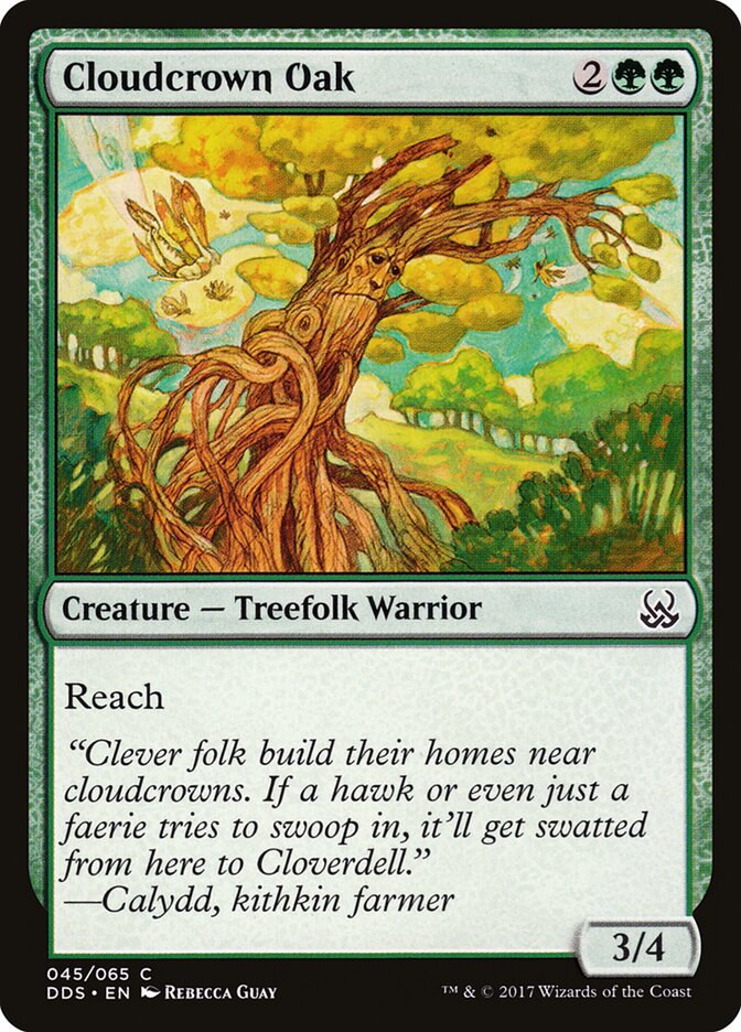 Cloudcrown Oak - Duel Decks: Mind vs. Might 45