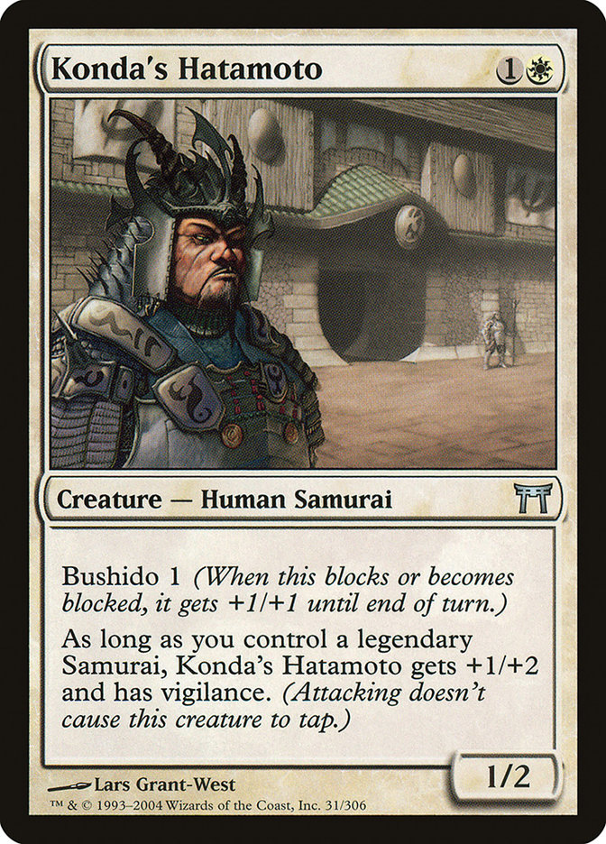 Konda's Hatamoto - CHK 31