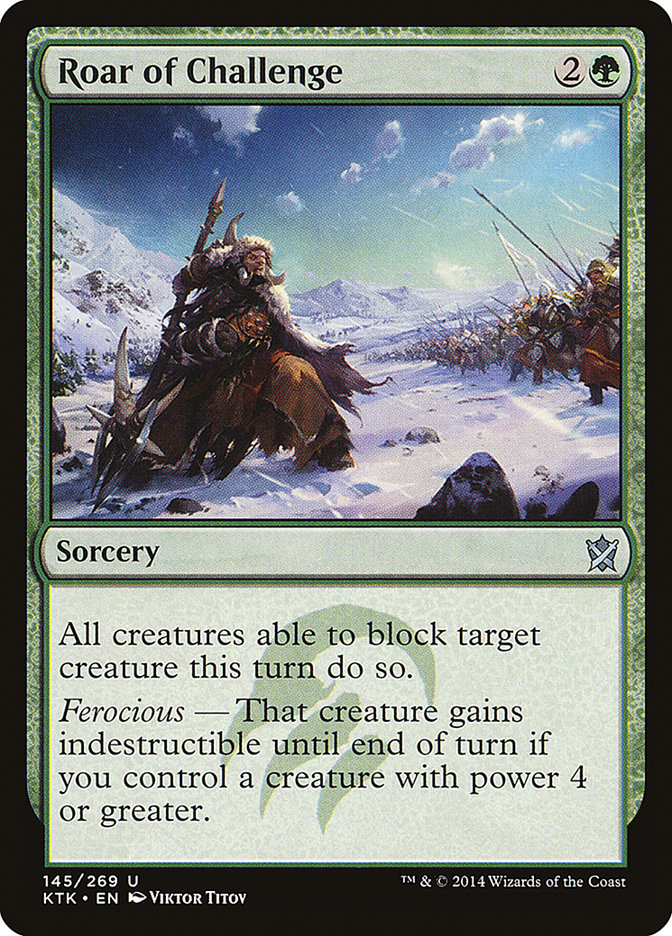 Roar of Challenge - KTK 145