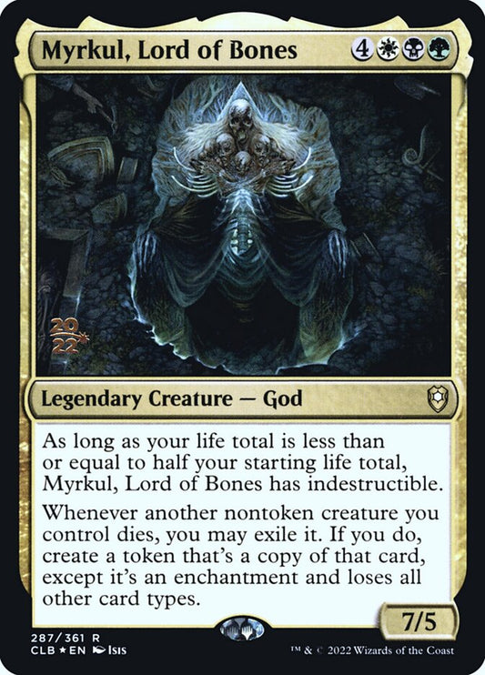 Myrkul, Lord of Bones - PCLB 287s  (Foil)