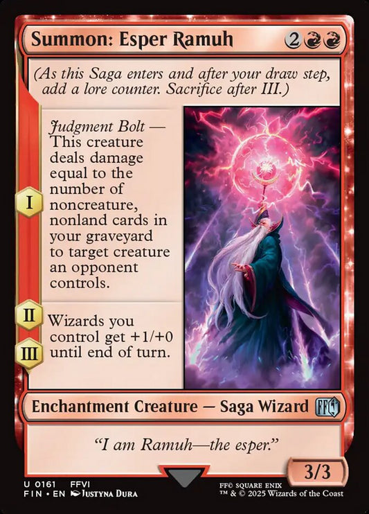 Summon: Esper Ramuh - FIN 161