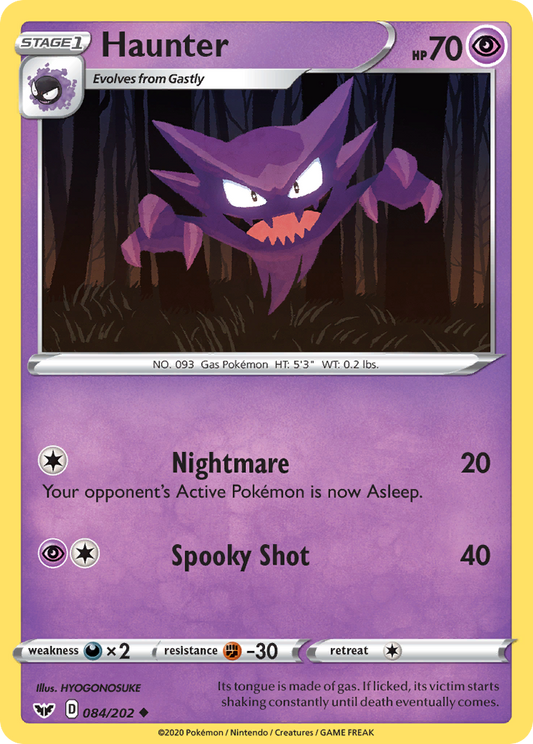 Haunter - Sword & Shield 084/202
