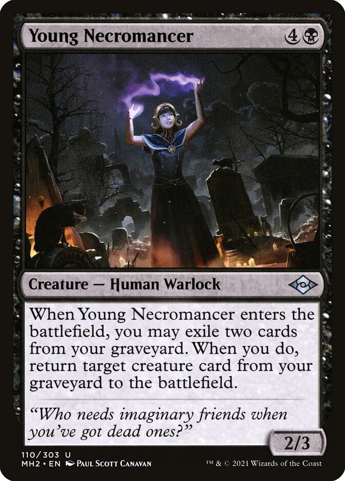Young Necromancer - Modern Horizons 2 110