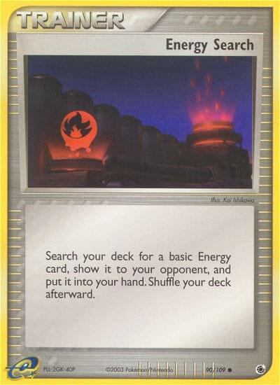 Energy Search - EX Ruby & Sapphire 90 - Near Mint