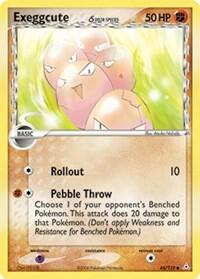 Exeggcute (Delta Species) - EX Holon Phantoms 65 - Near Mint