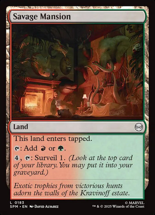 Savage Mansion - SPM 183  (Foil)