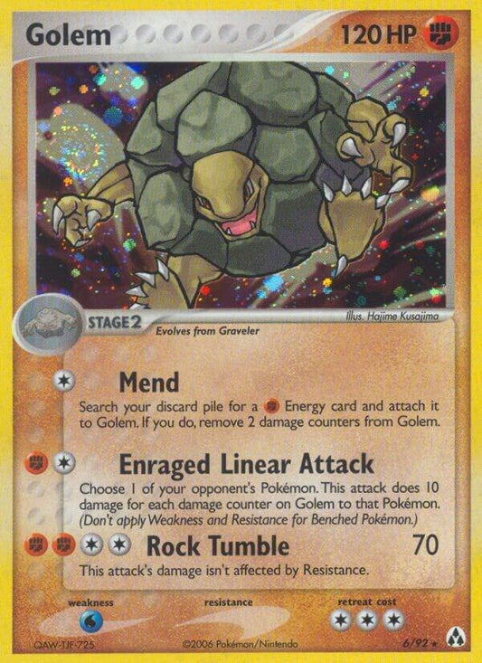 Golem - EX Legend Maker 6  (Foil) - Lightly Played