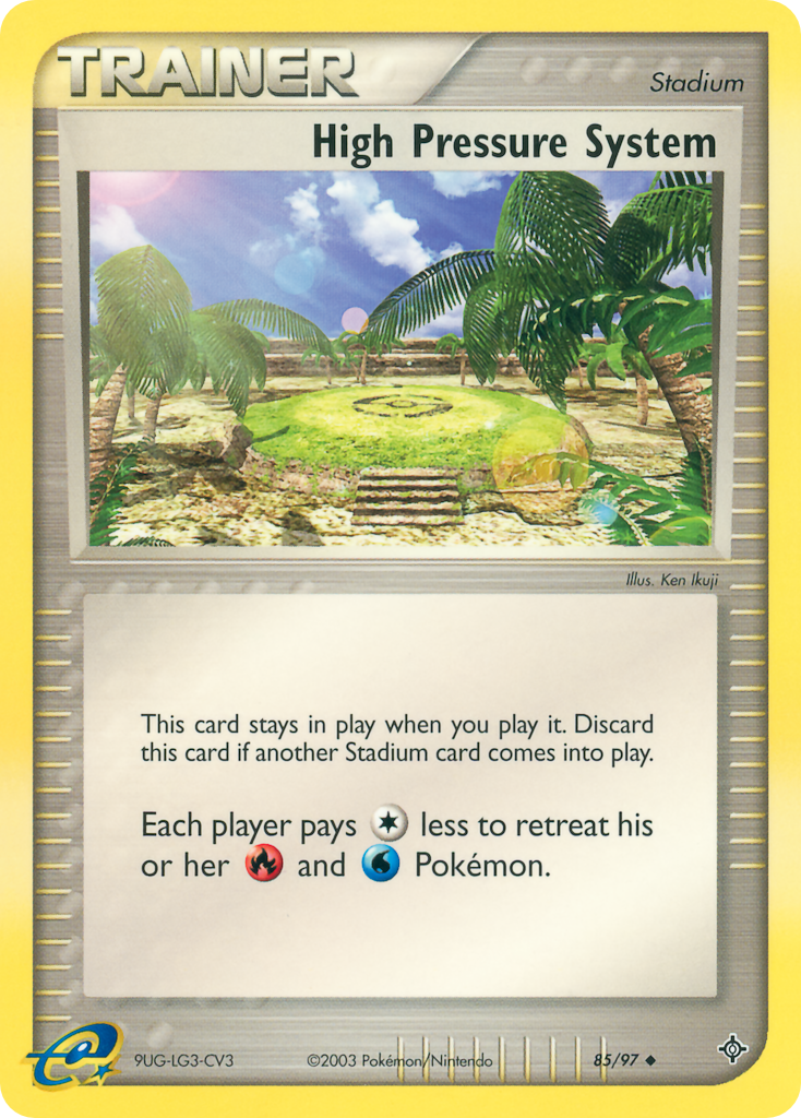 High Pressure System - EX Dragon 85 - Moderately Played