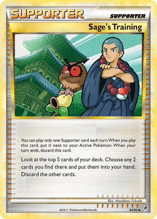 Sage's Training - Call of Legends 85 - Near Mint