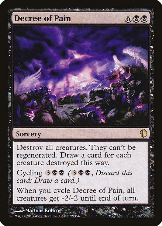 Decree of Pain - Commander 2013 72
