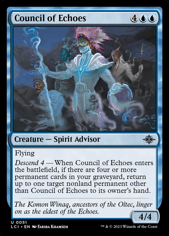 Council of Echoes - The Lost Caverns of Ixalan 51 (Foil)