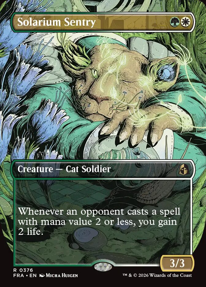 Solarium Sentry - Reality Fracture 376 (Foil)