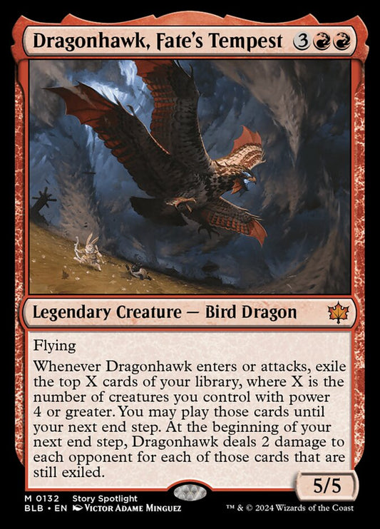 Dragonhawk, Fate's Tempest - BLB 132