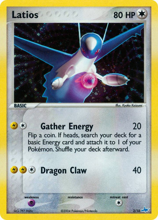 Latios - EX Trainer Kit 1: Latias & Latios 2 (Foil) - Heavily Played