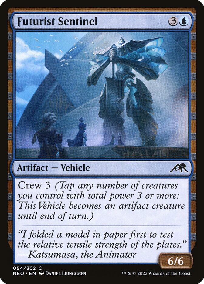 Futurist Sentinel - Kamigawa: Neon Dynasty 54