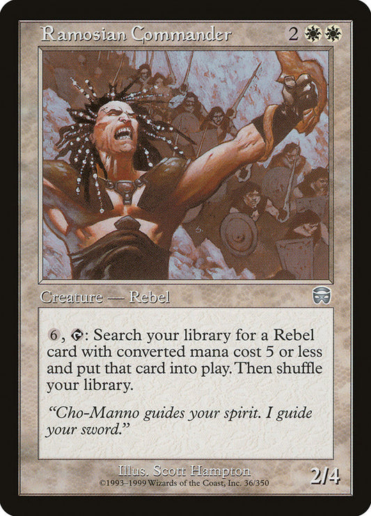 Ramosian Commander - MMQ 36