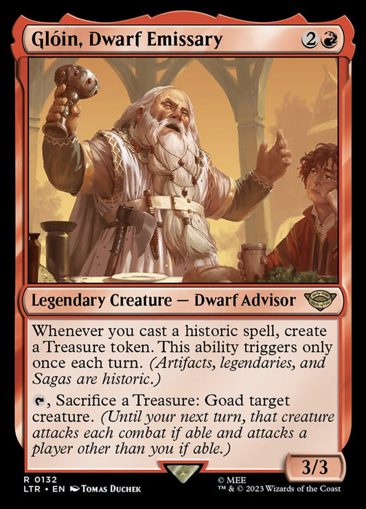 Glóin, Dwarf Emissary - LTR 132