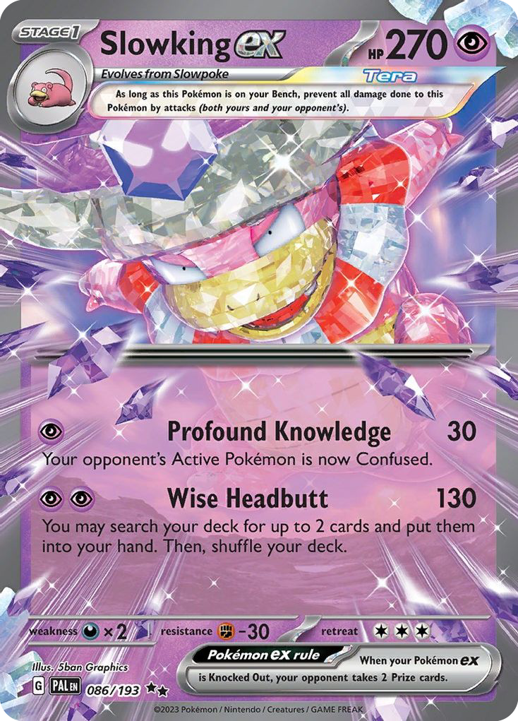 Slowking ex - Paldea Evolved 086/193 (Foil) - Near Mint