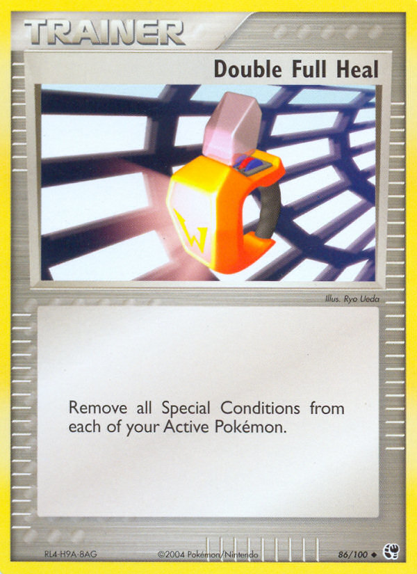 Double Full Heal - EX Sandstorm 86 - Near Mint
