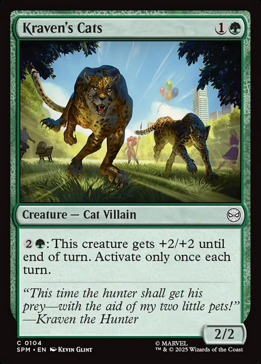 Kraven's Cats - SPM 104  (Foil)