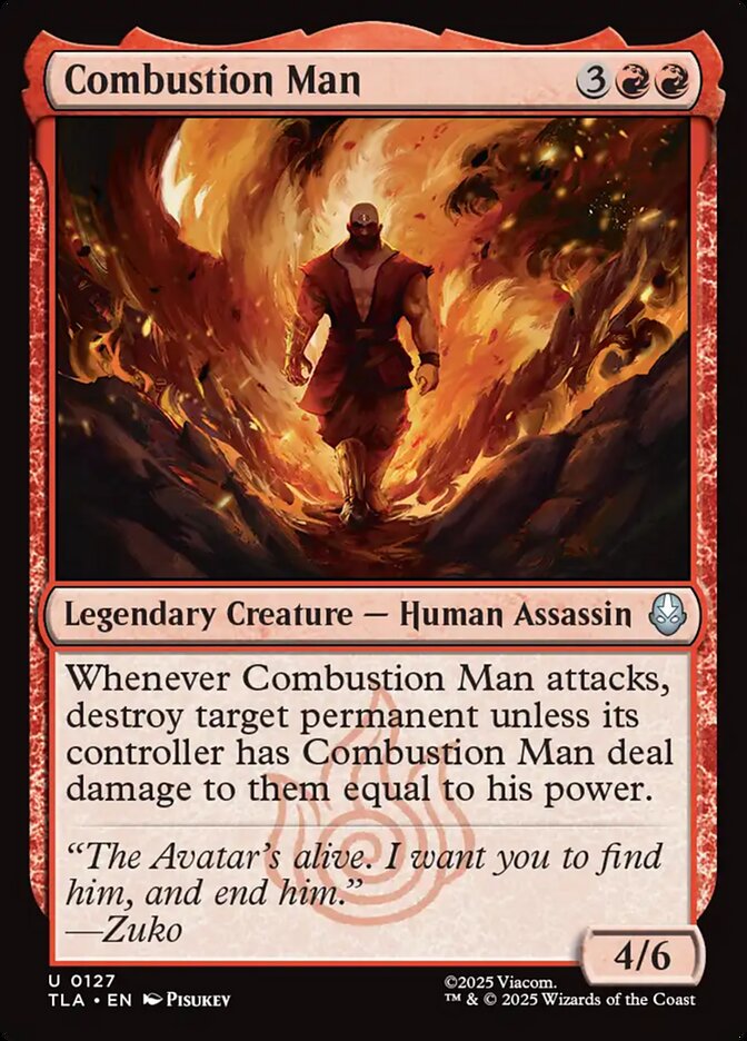 Combustion Man - TLA 127  (Foil)