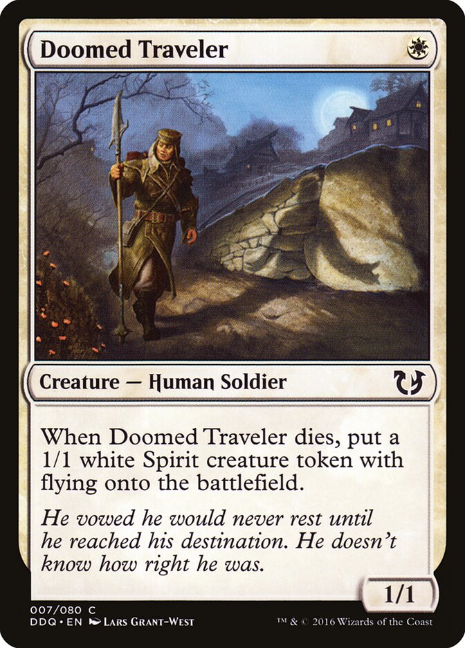 Doomed Traveler - Duel Decks: Blessed vs. Cursed 7