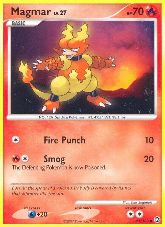 Magmar - Secret Wonders 93 - Near Mint