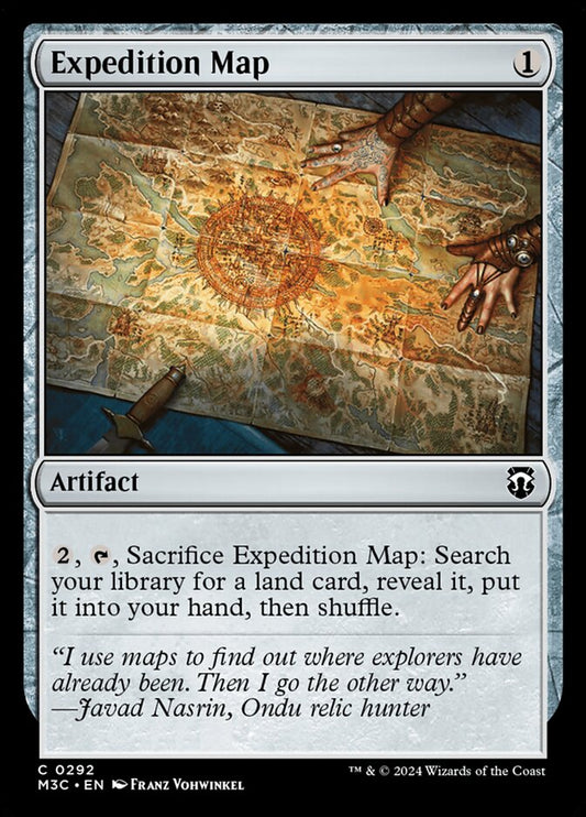 Expedition Map - M3C 292