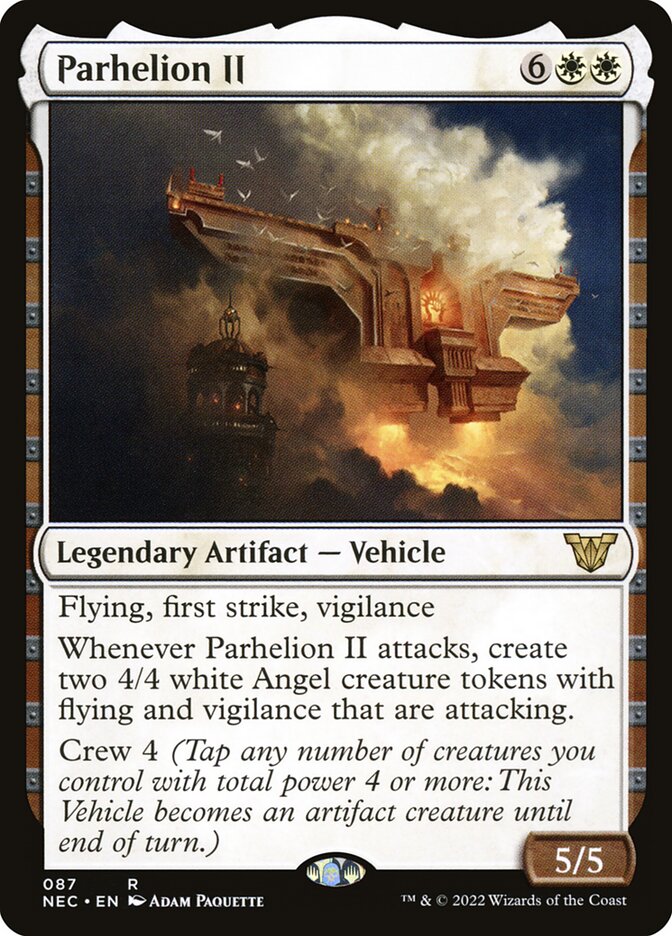Parhelion II - Neon Dynasty Commander 87