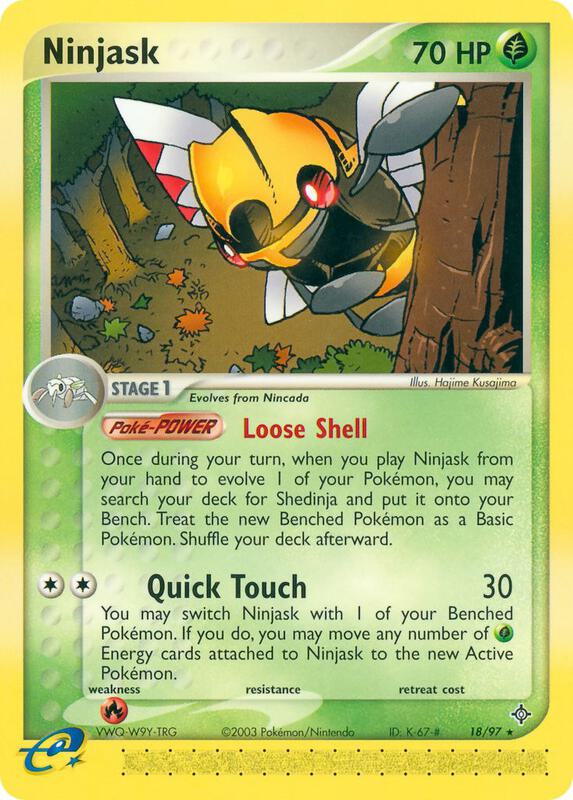 Ninjask (18) - EX Dragon 18 (Foil) - Near Mint
