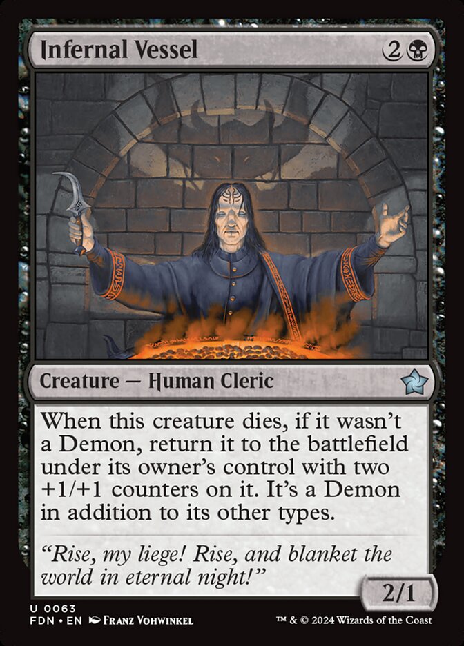 Infernal Vessel - Foundations 63 (Foil)