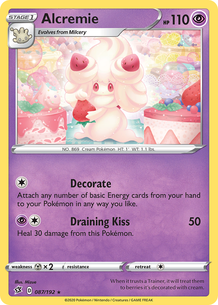Alcremie - Rebel Clash 087/192 - Near Mint