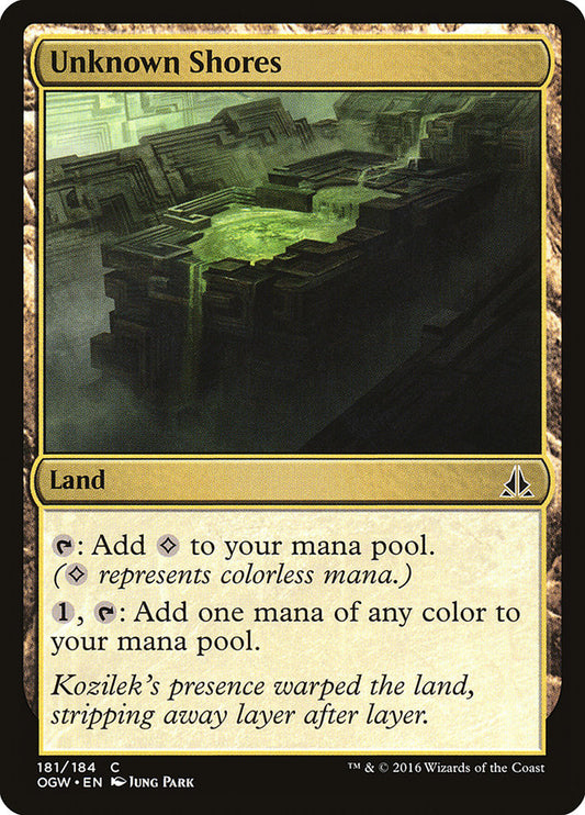 Unknown Shores - OGW 181