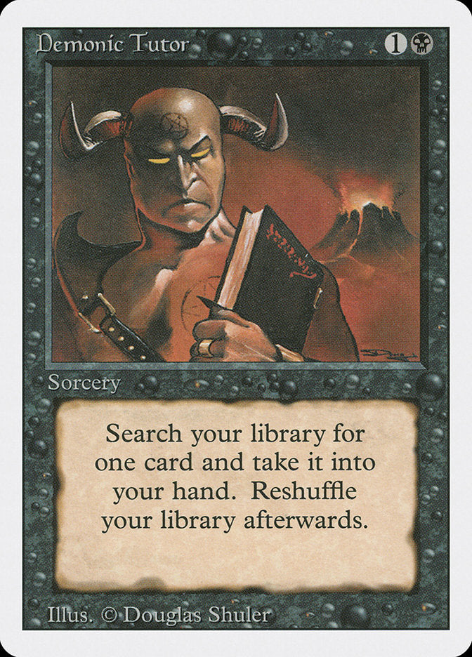 Demonic Tutor - Revised Edition 105