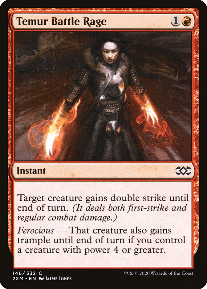 Temur Battle Rage - Double Masters 146